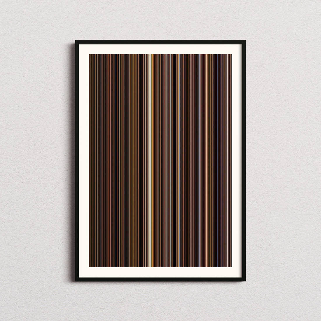 The Godfather 2 Movie Barcode Poster - Barcode Only