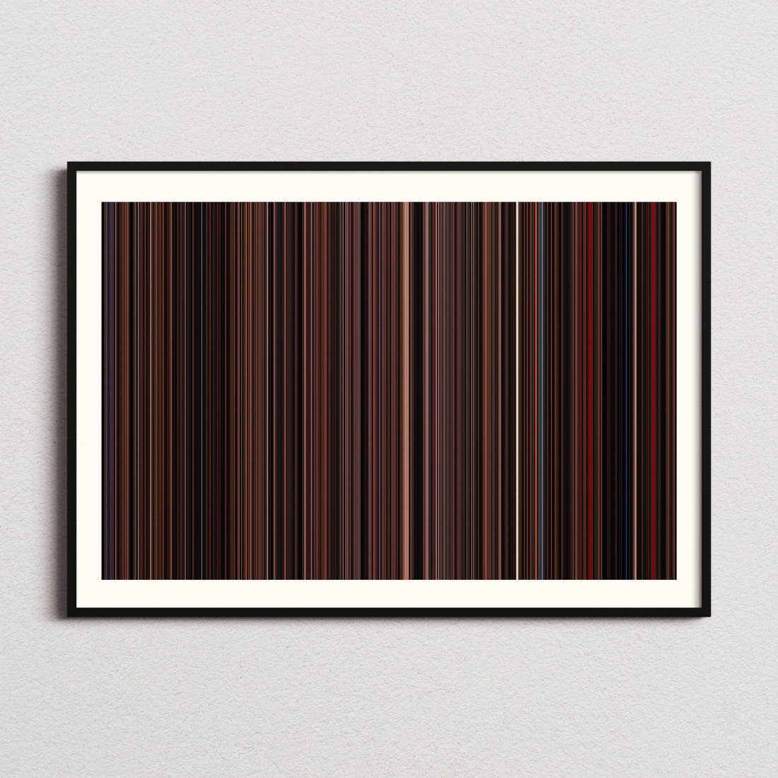 The Godfather 3 Movie Barcode Poster - Barcode Only