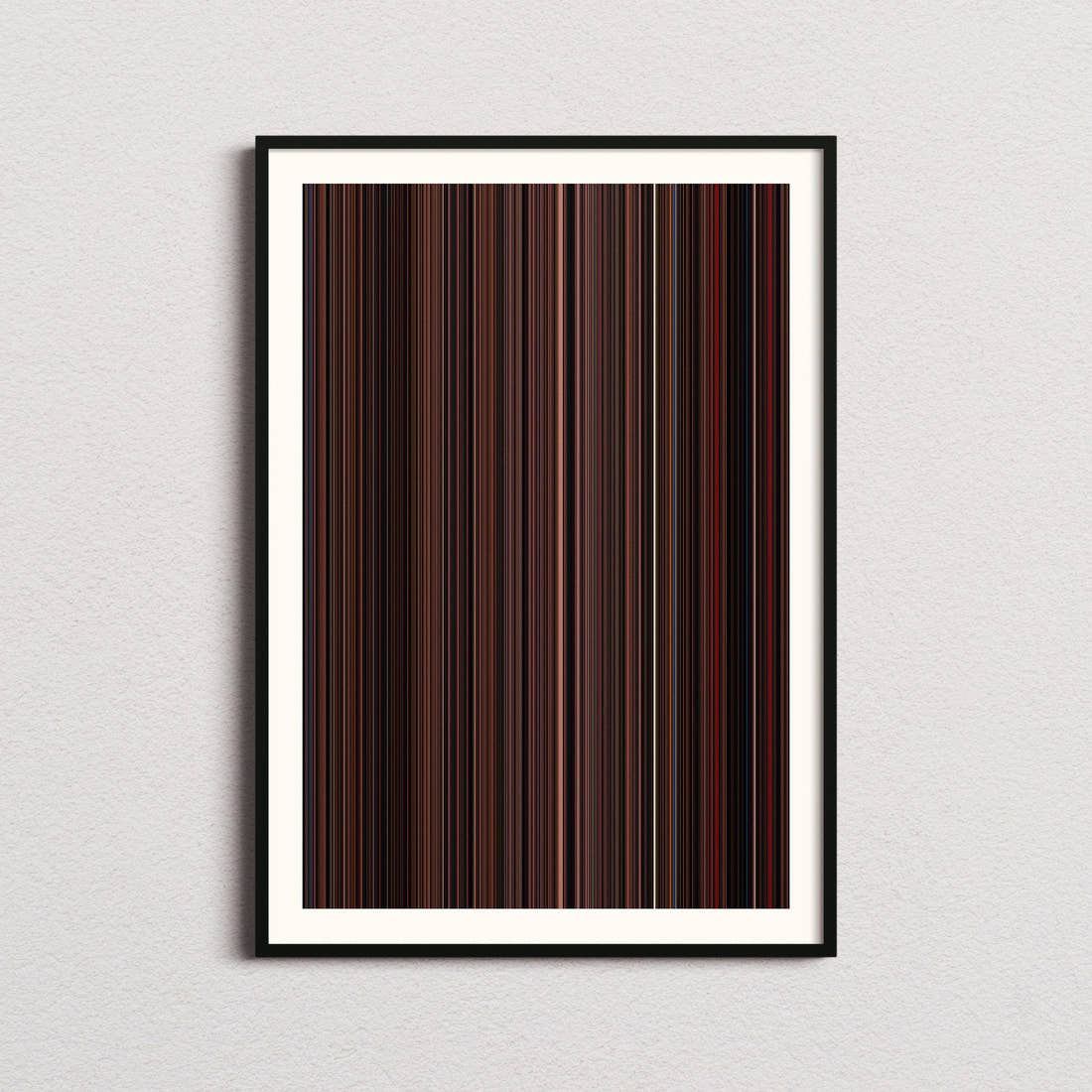 The Godfather 3 Movie Barcode Poster - Barcode Only