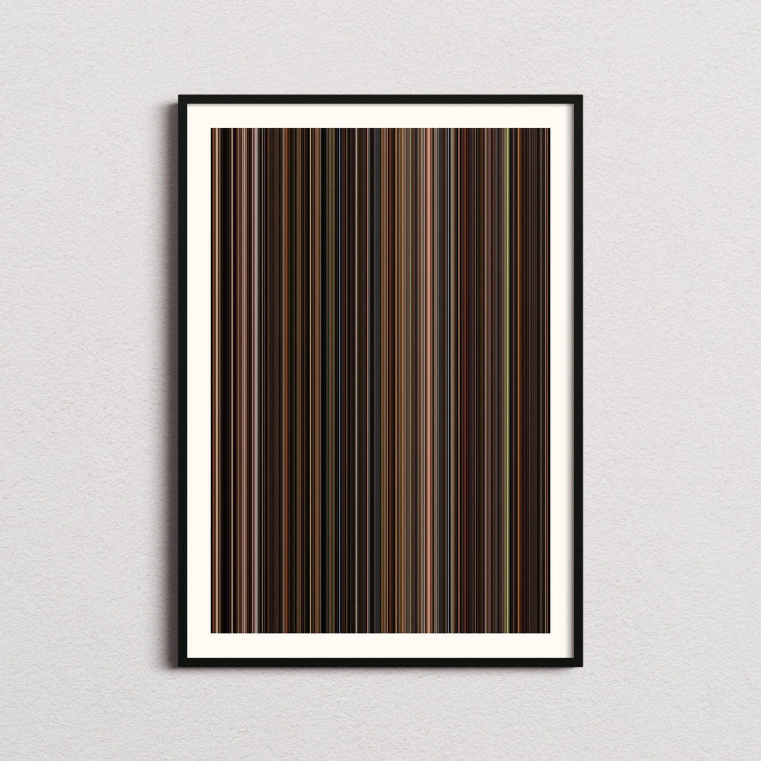 The Godfather Movie Barcode Poster - Barcode Only