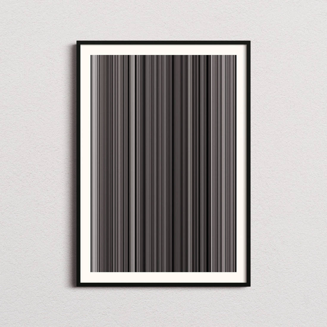 The Gold Rush Movie Barcode Poster - Barcode Only