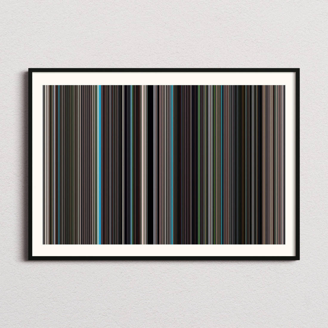 The Graduate Movie Barcode Poster - Barcode Only
