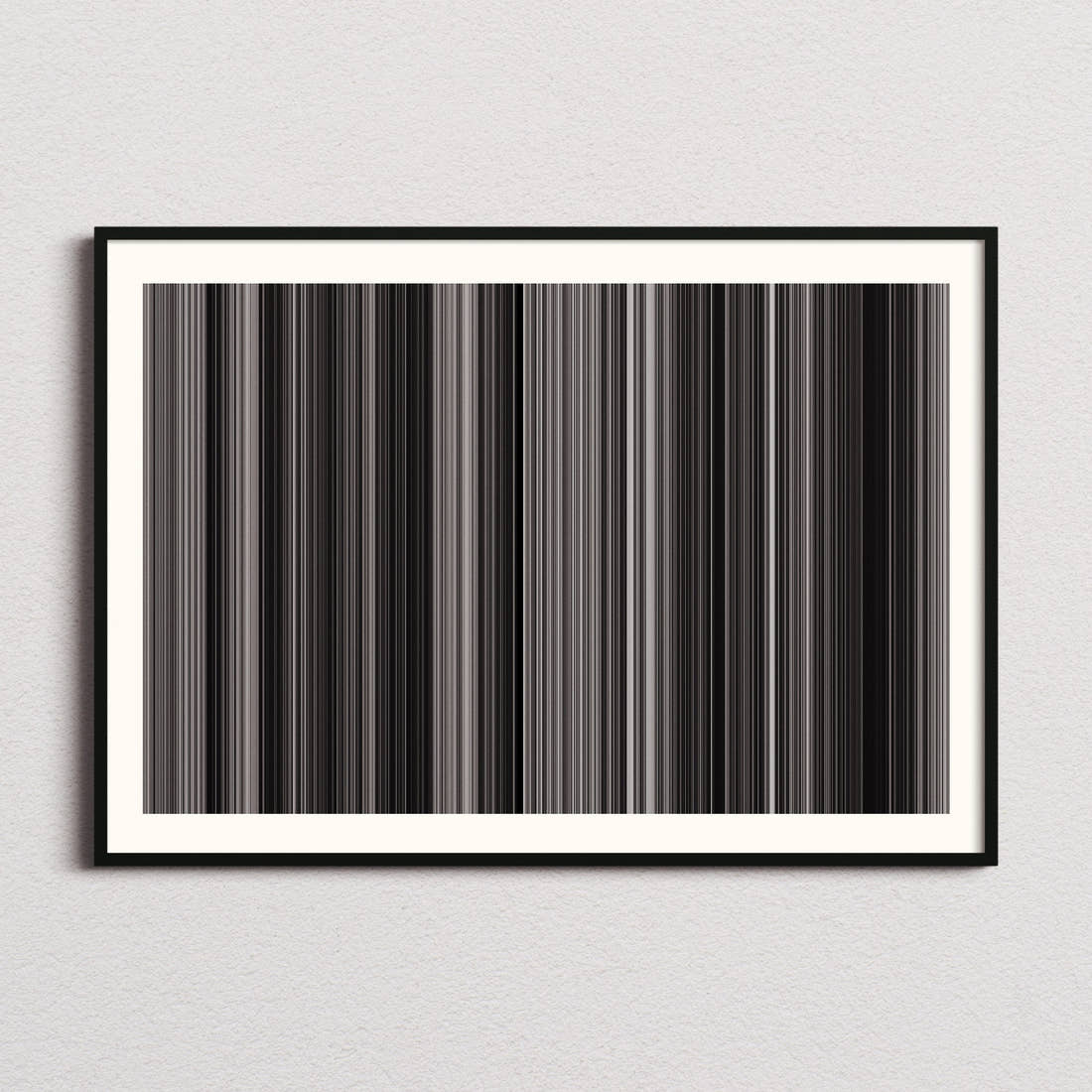 The Grapes Of Wrath Movie Barcode Poster - Barcode Only