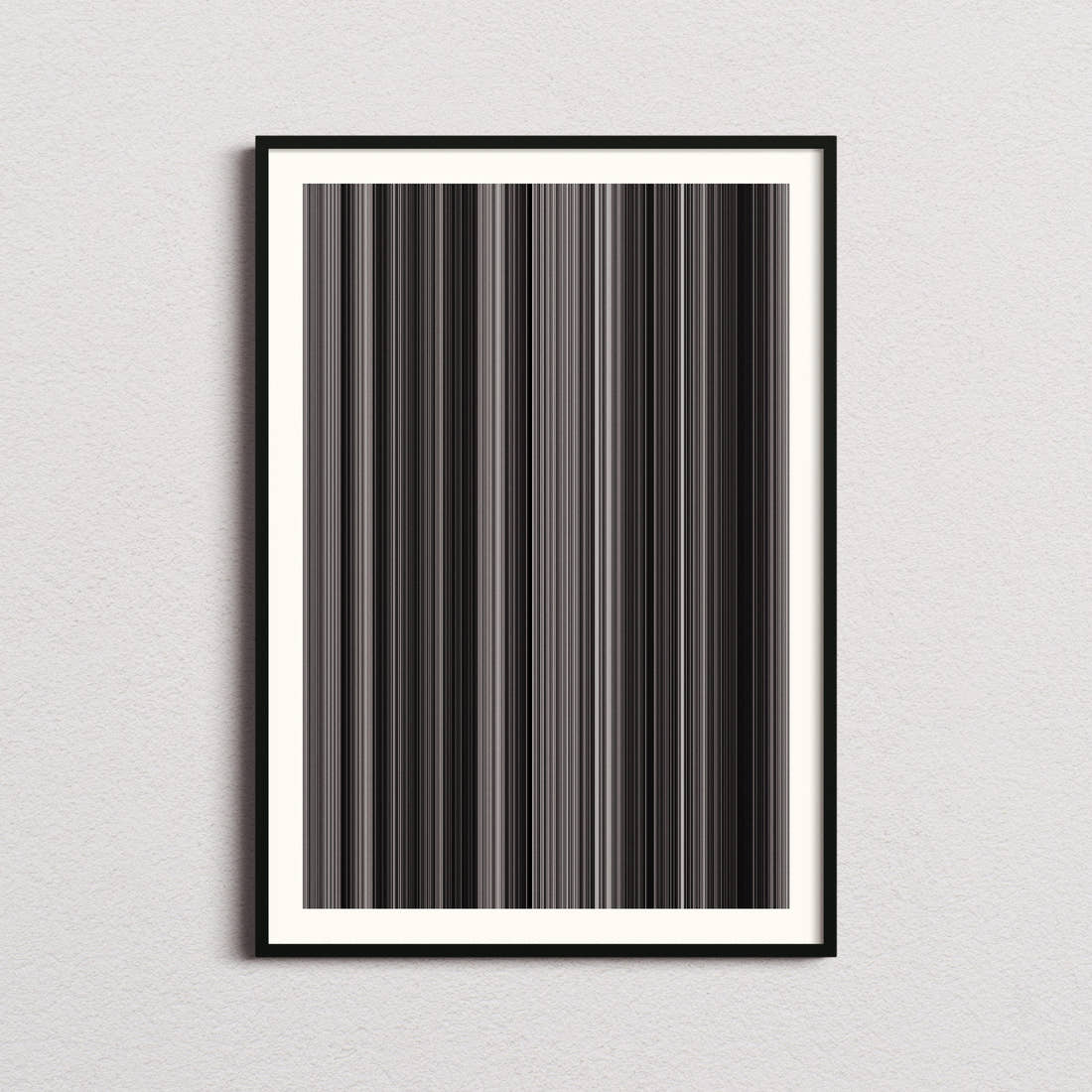 The Grapes of Wrath Movie Barcode Poster - Barcode Only