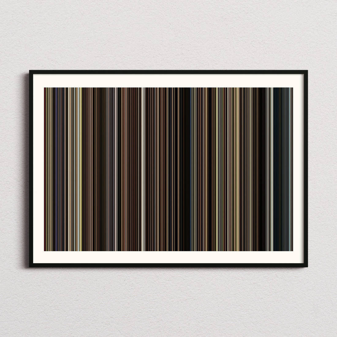The Great Beauty Movie Barcode Poster - Barcode Only