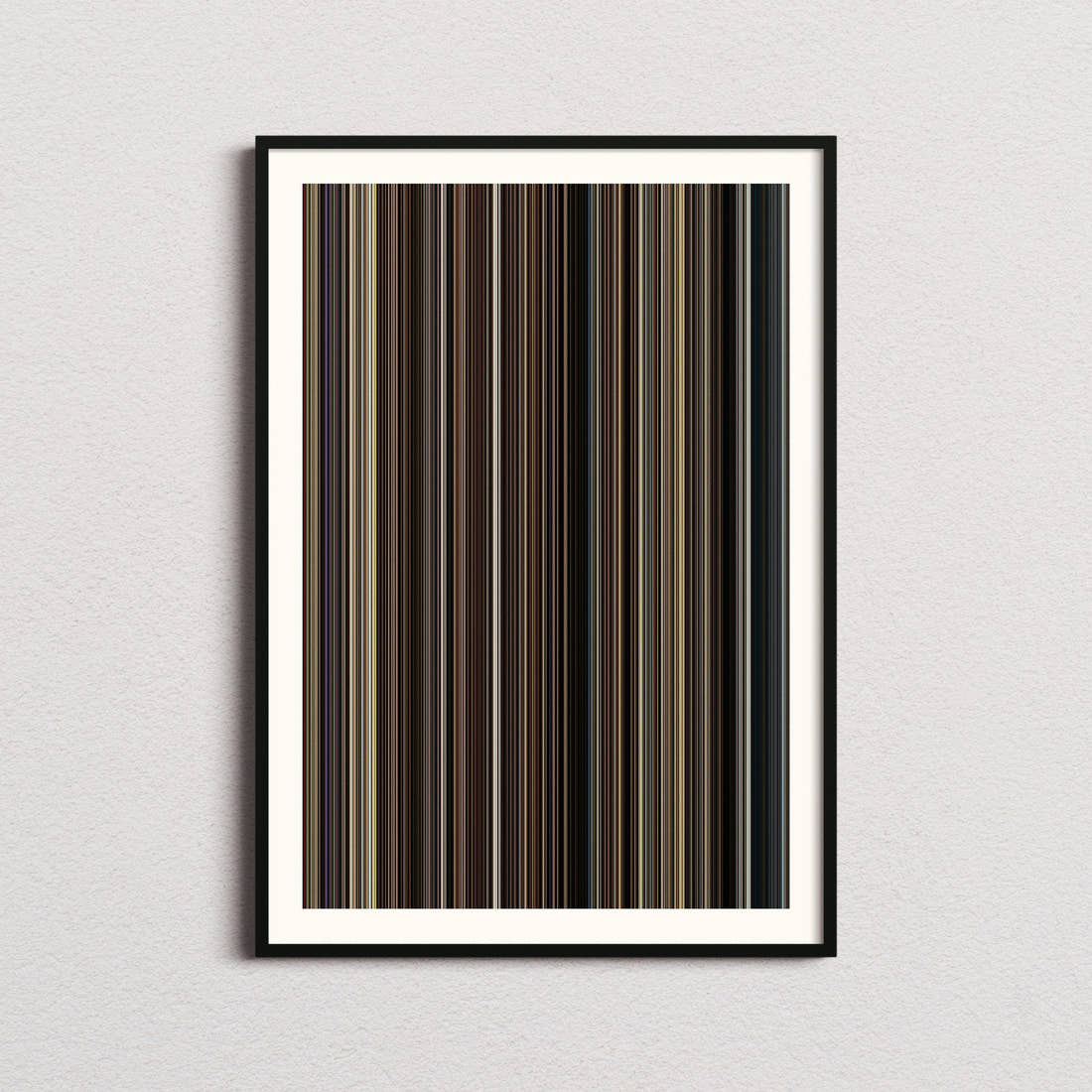 The Great Beauty Movie Barcode Poster - Barcode Only