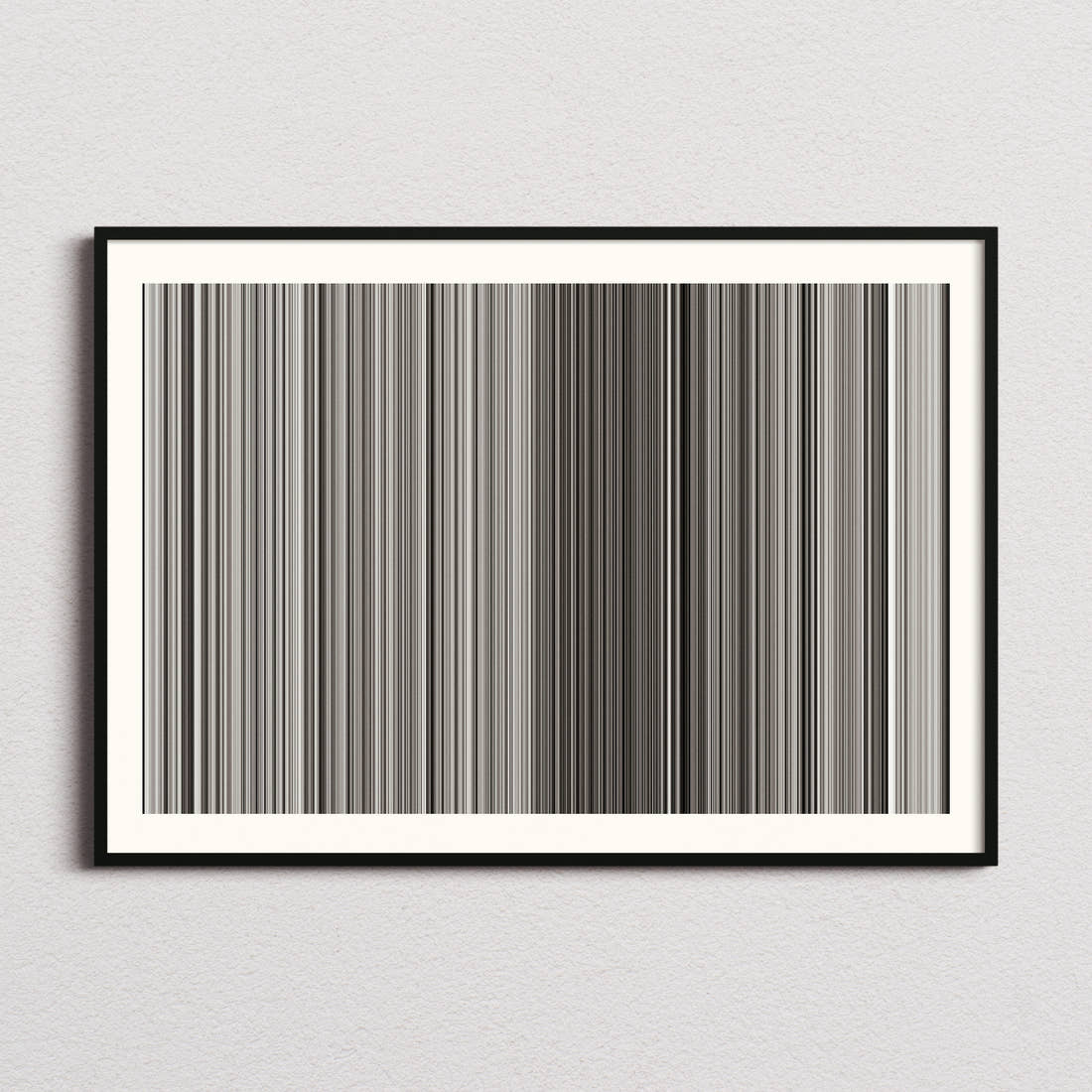 The Great Dictator Movie Barcode Poster - Barcode Only