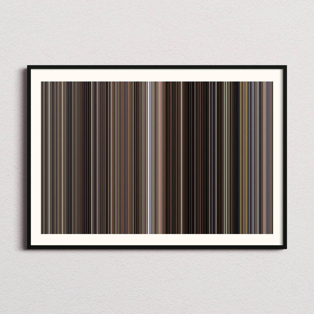The Great Escape Movie Barcode Poster - Barcode Only