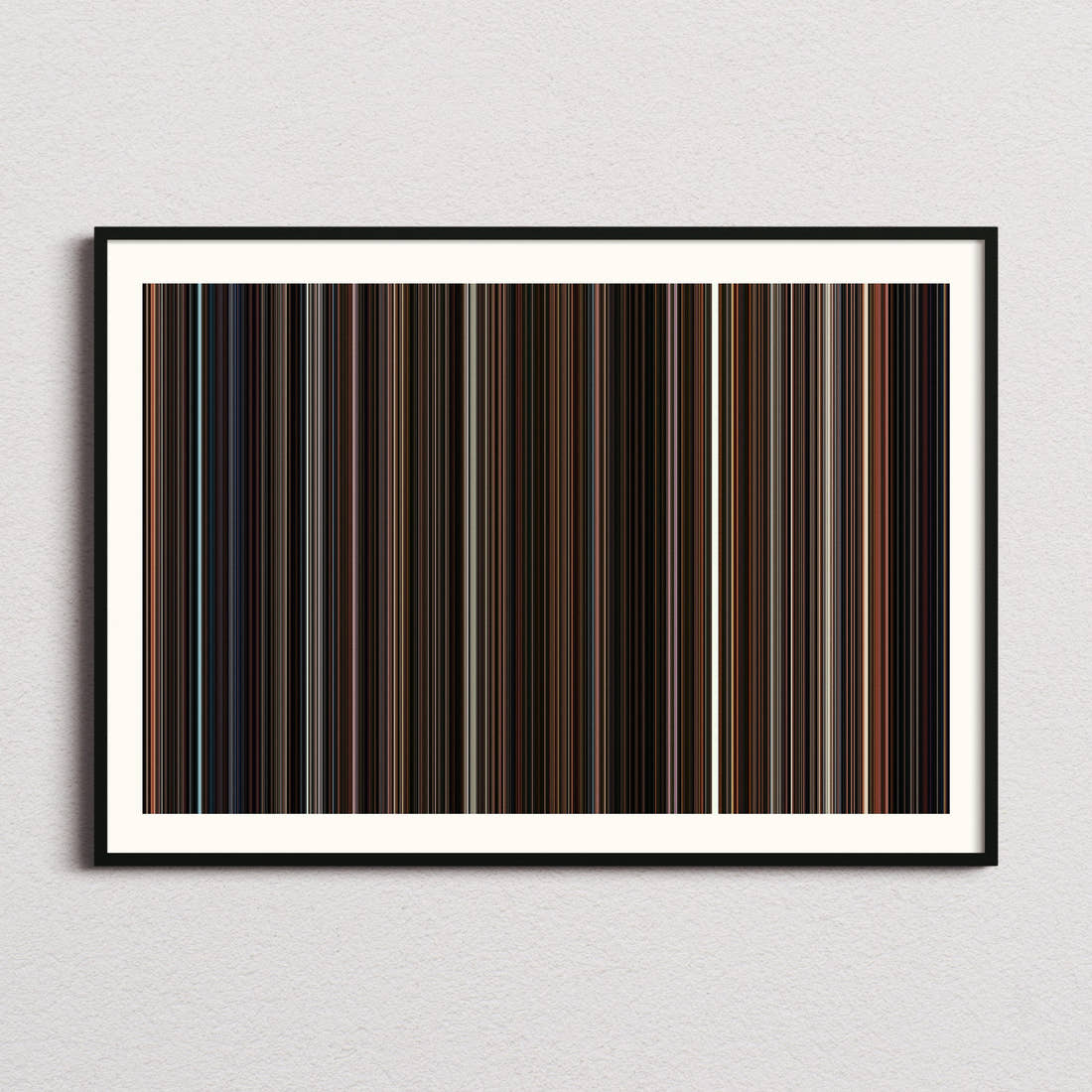 The Greatest Showman Movie Barcode Poster - Barcode Only