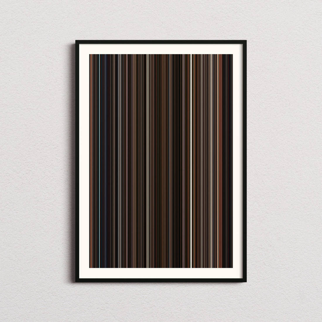 The Greatest Showman Movie Barcode Poster - Barcode Only