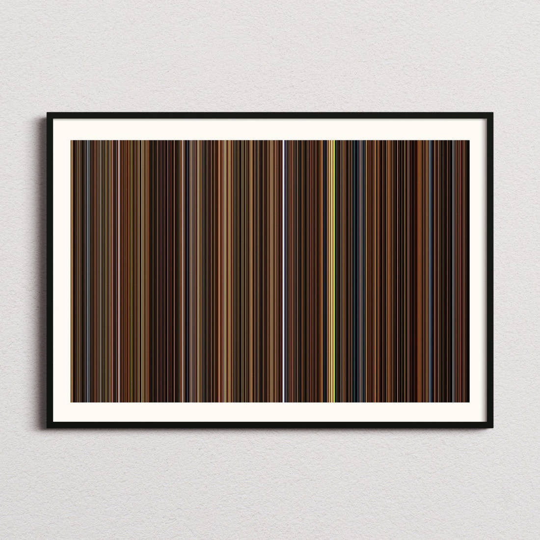 The Green Mile Movie Barcode Poster - Barcode Only