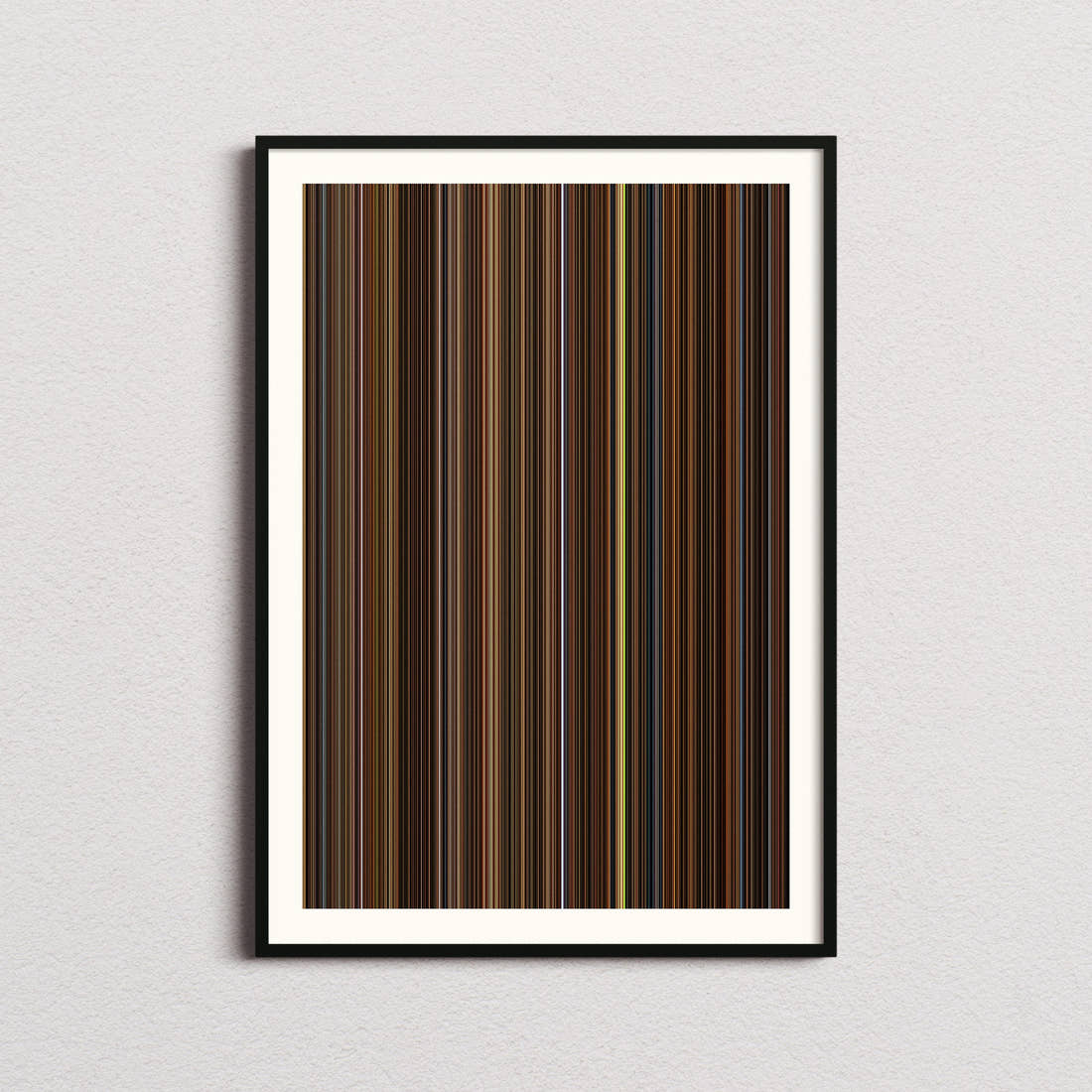 The Green Mile Movie Barcode Poster - Barcode Only