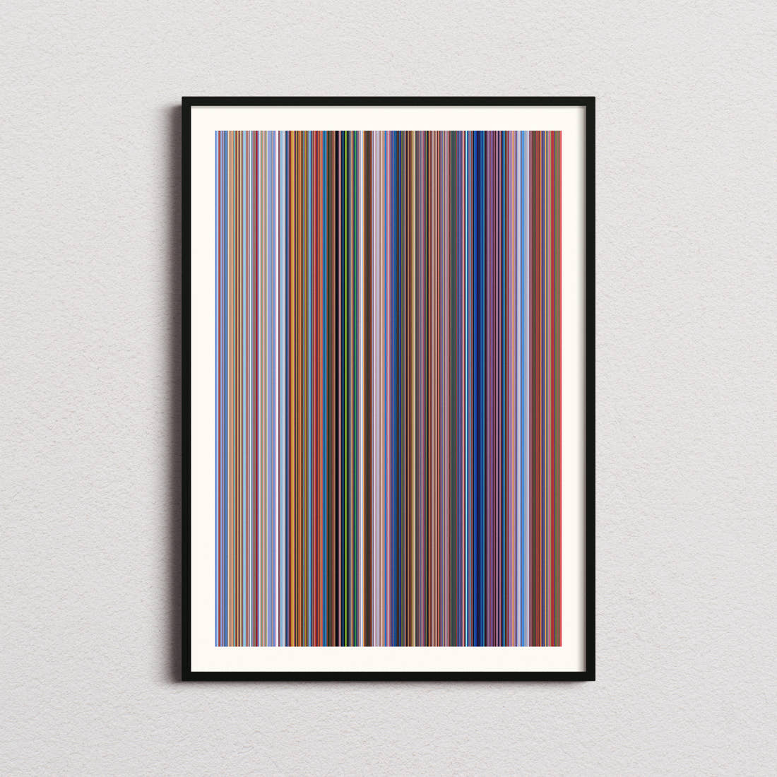 The Grinch Movie Barcode Poster - Barcode Only