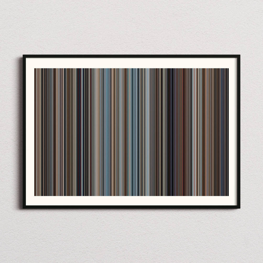 The Hangover Movie Barcode Poster - Barcode Only