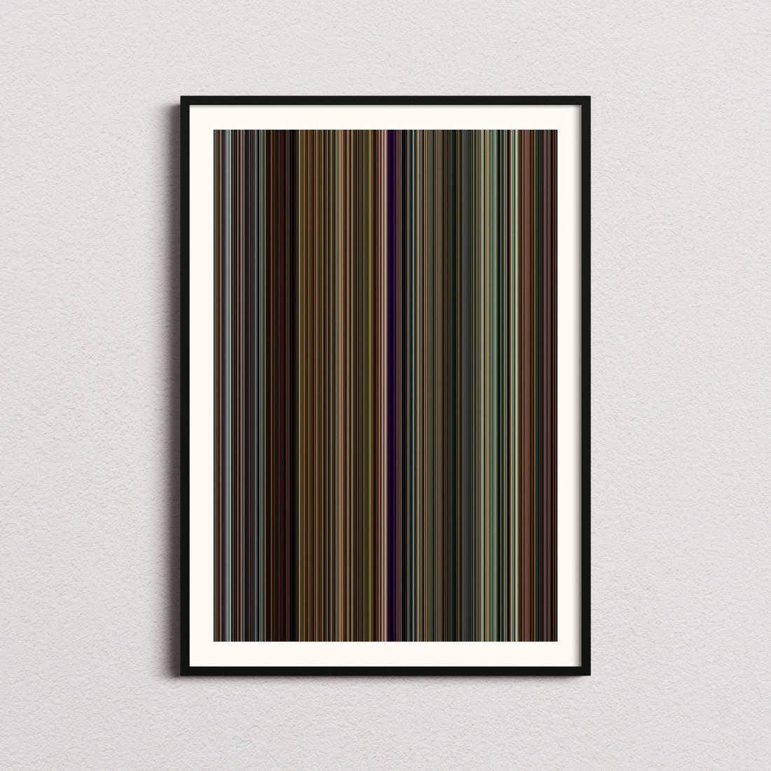 The Hangover Part II Movie Barcode Poster - Barcode Only