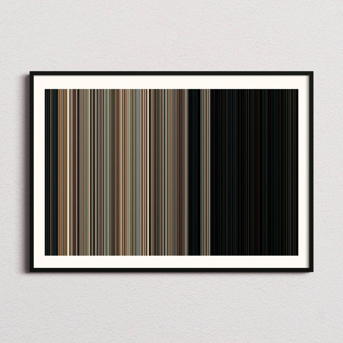 The Hills Have Eyes 2 Movie Barcode Poster - Barcode Only