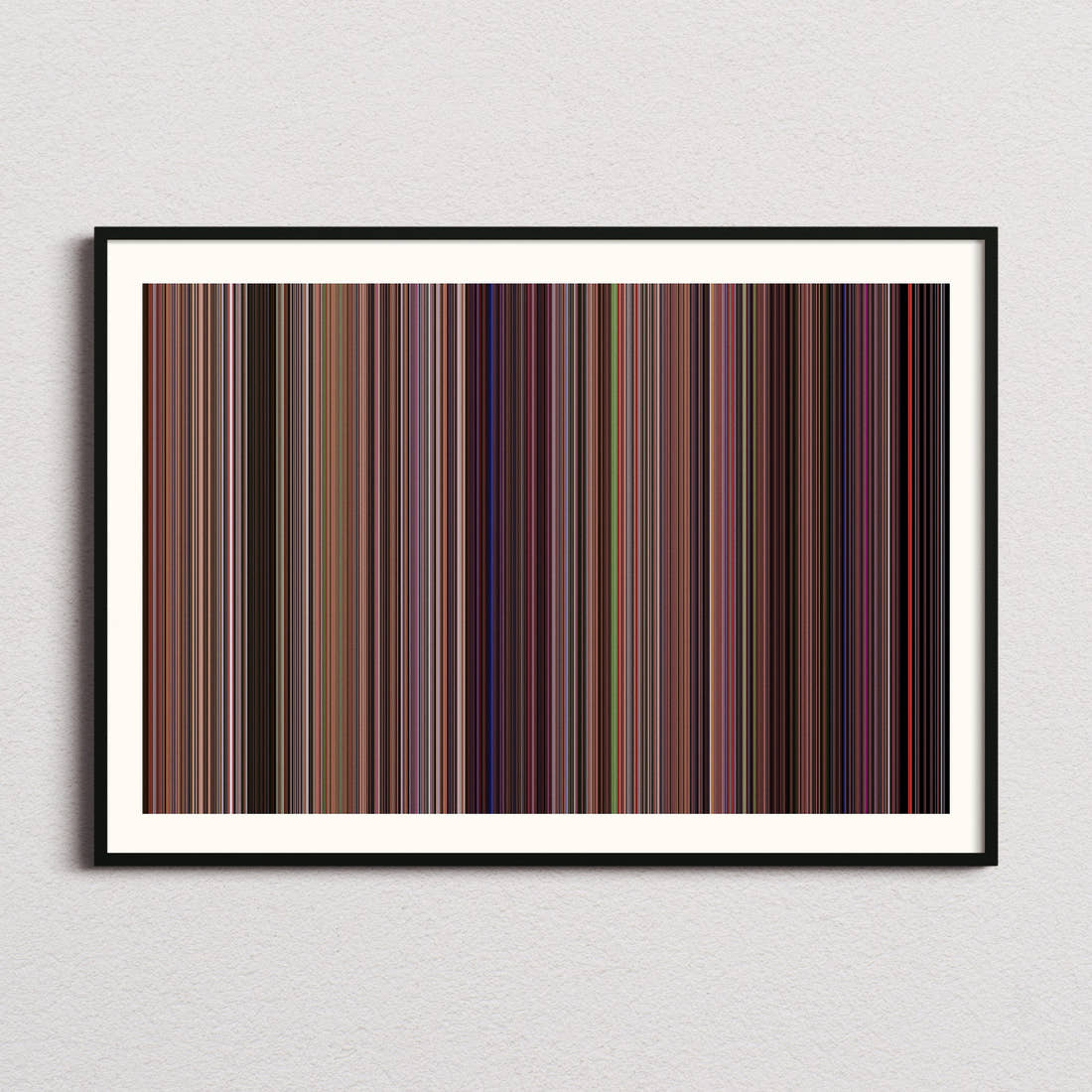 The Hot Chick Movie Barcode Poster - Barcode Only