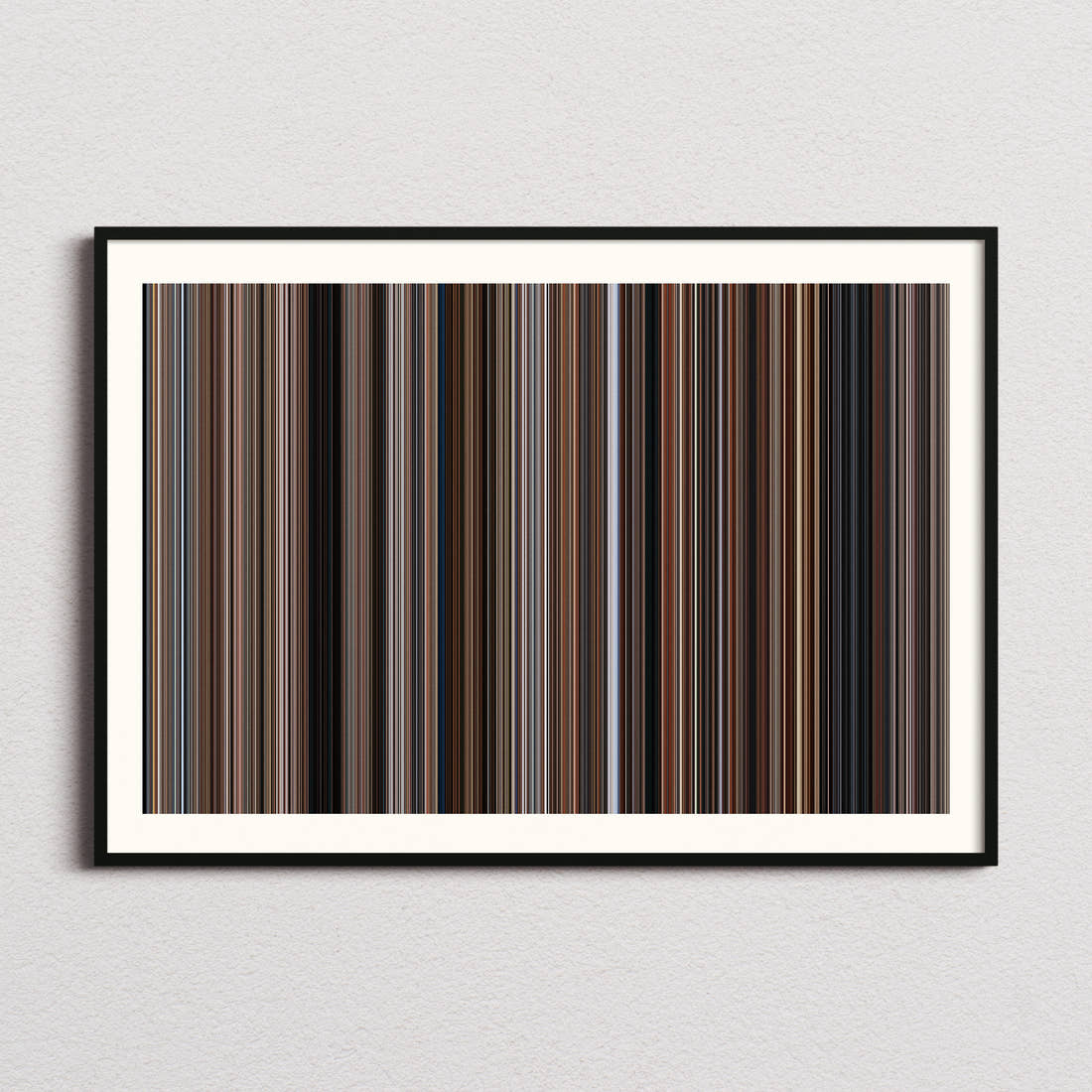 The Housemaid Movie Barcode Poster - Barcode Only