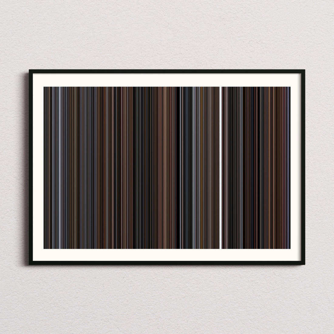The Hudsucker Proxy Movie Barcode Poster - Barcode Only