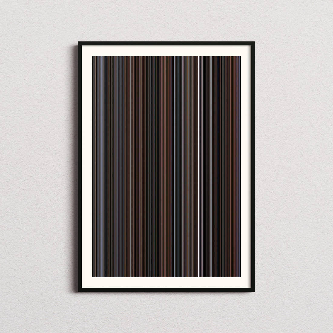 The Hudsucker Proxy Movie Barcode Poster - Barcode Only
