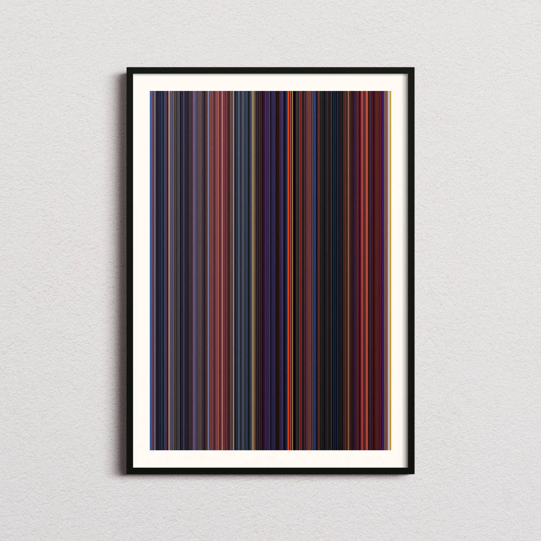 The Hunchback of Notre Dame Movie Barcode Poster - Barcode Only