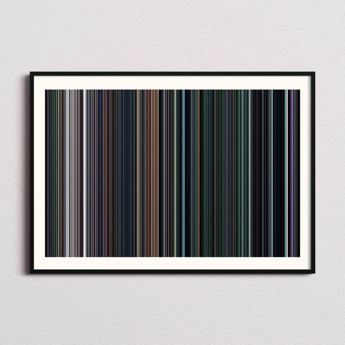 The Hunger Games Movie Barcode Poster - Barcode Only