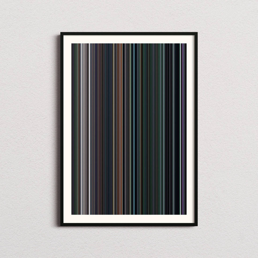 The Hunger Games Movie Barcode Poster - Barcode Only