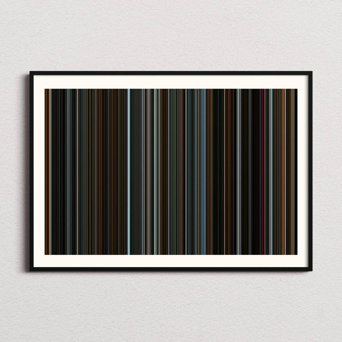 The Hunger Games: Mockingjay - Part 1 Movie Barcode Poster - Barcode Only