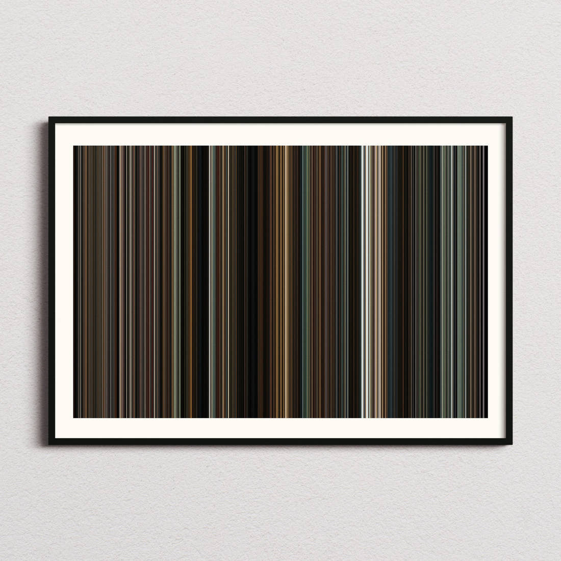 The Hunger Games: The Ballad of Songbirds & Snakes Movie Barcode Poster - Barcode Only
