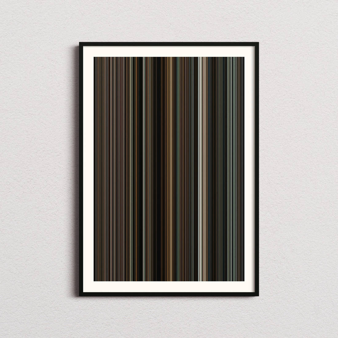 The Hunger Games: The Ballad of Songbirds & Snakes Movie Barcode Poster - Barcode Only