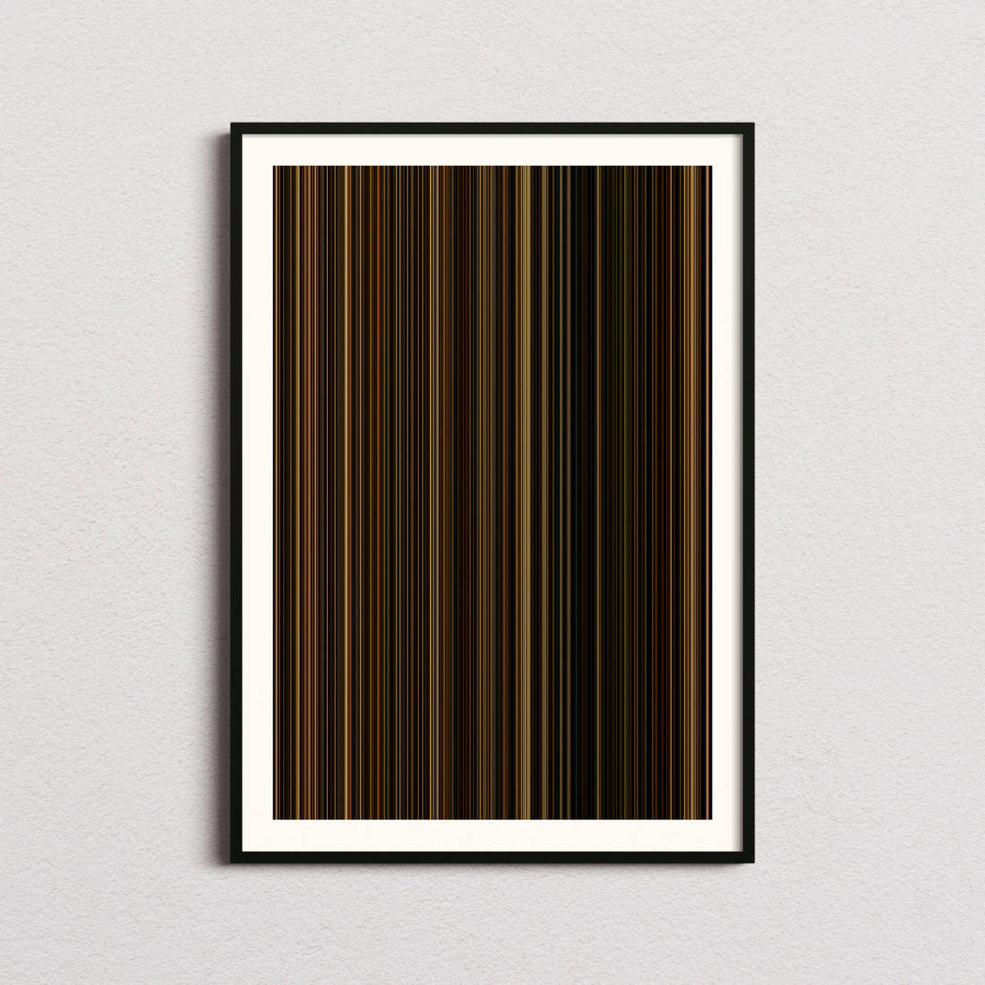 The Illusionist Movie Barcode Poster - Barcode Only