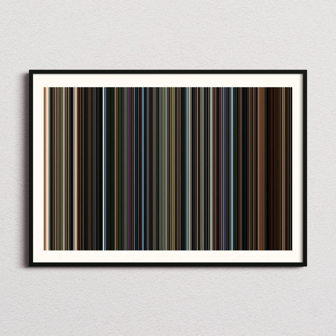 The Incredible Hulk Movie Barcode Poster - Barcode Only