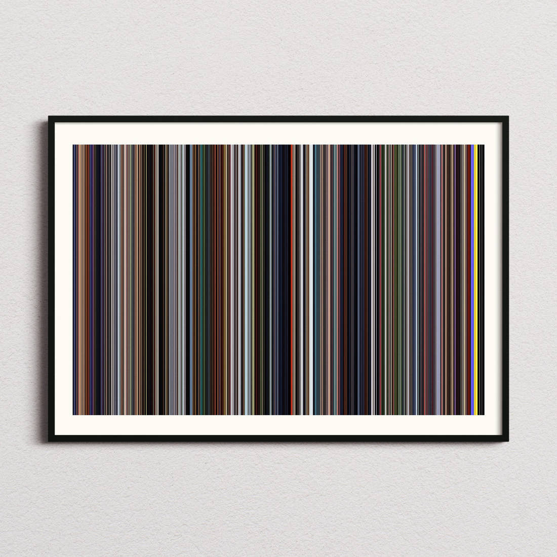 The Incredibles Movie Barcode Poster - Barcode Only