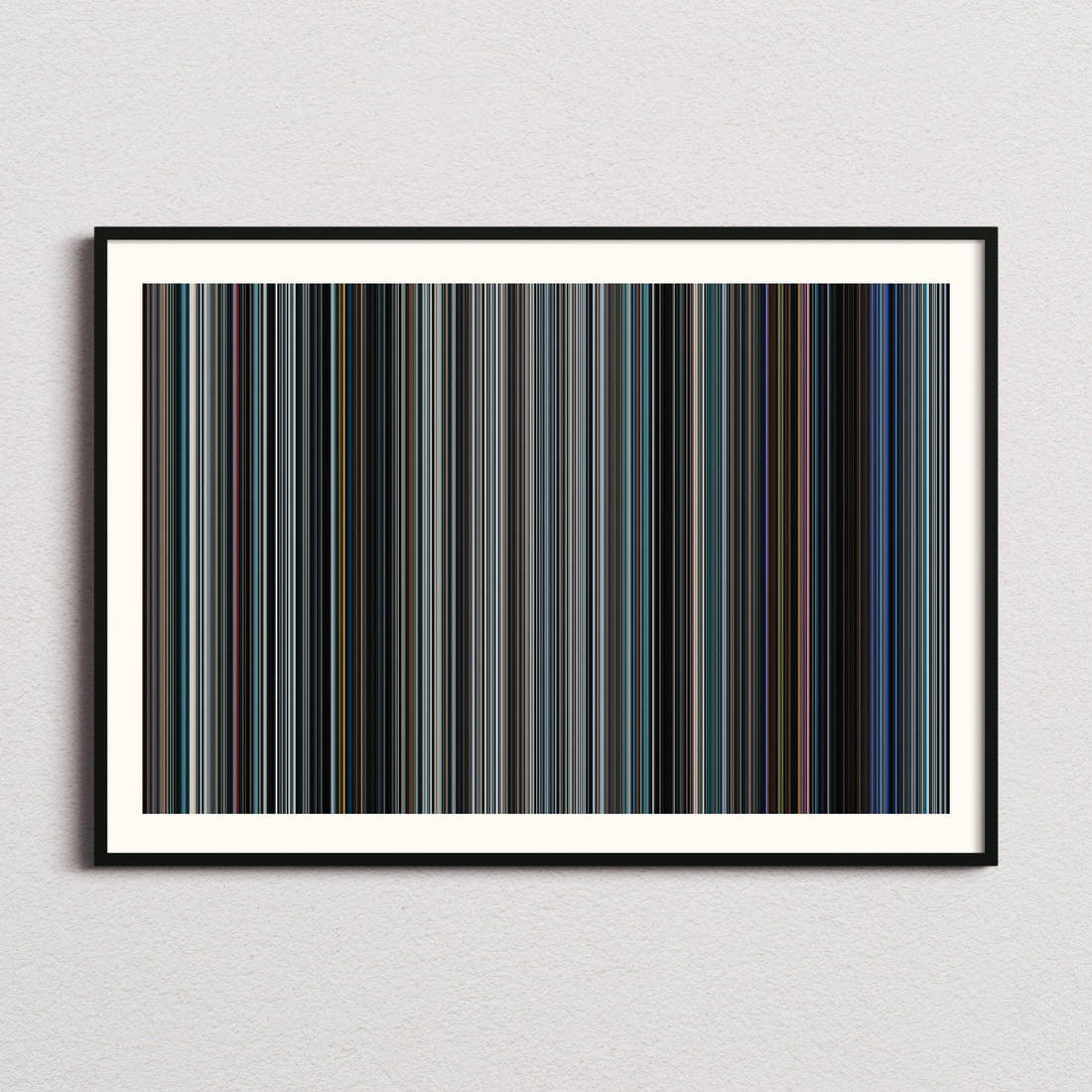 The Instigators Movie Barcode Poster - Barcode Only