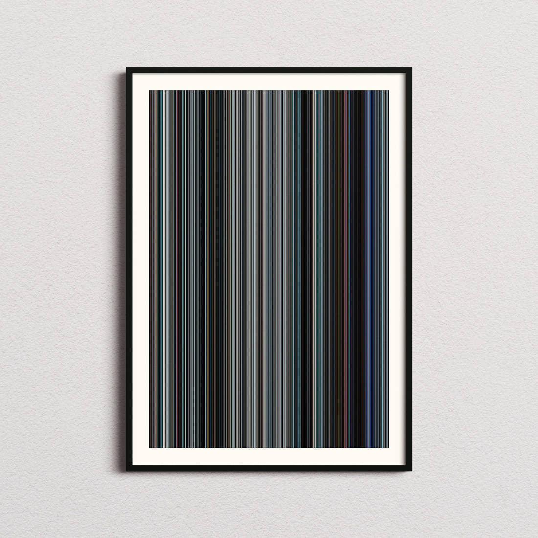 The Instigators Movie Barcode Poster - Barcode Only