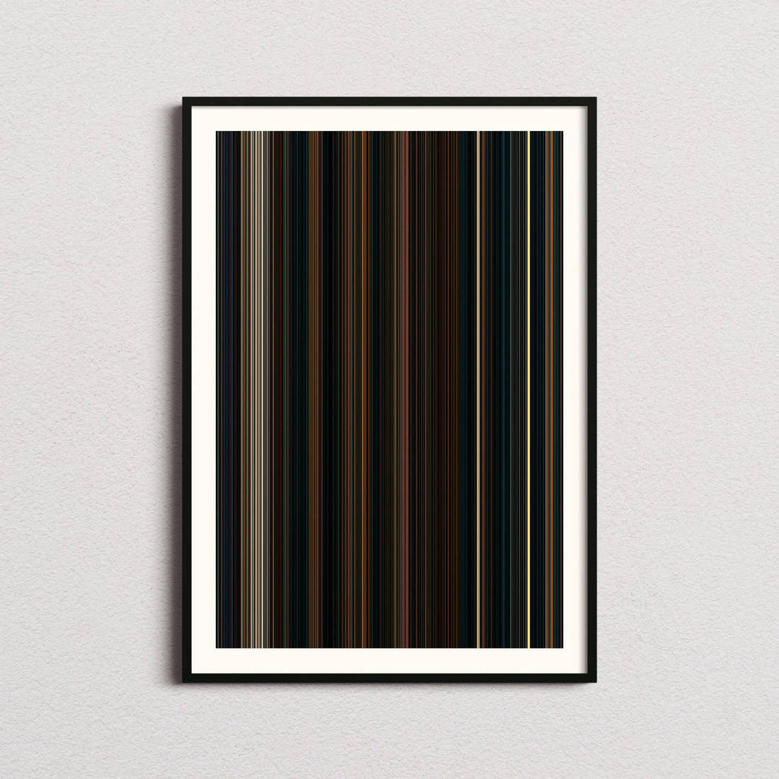 The Invitation (2022) Movie Barcode Poster - Barcode Only