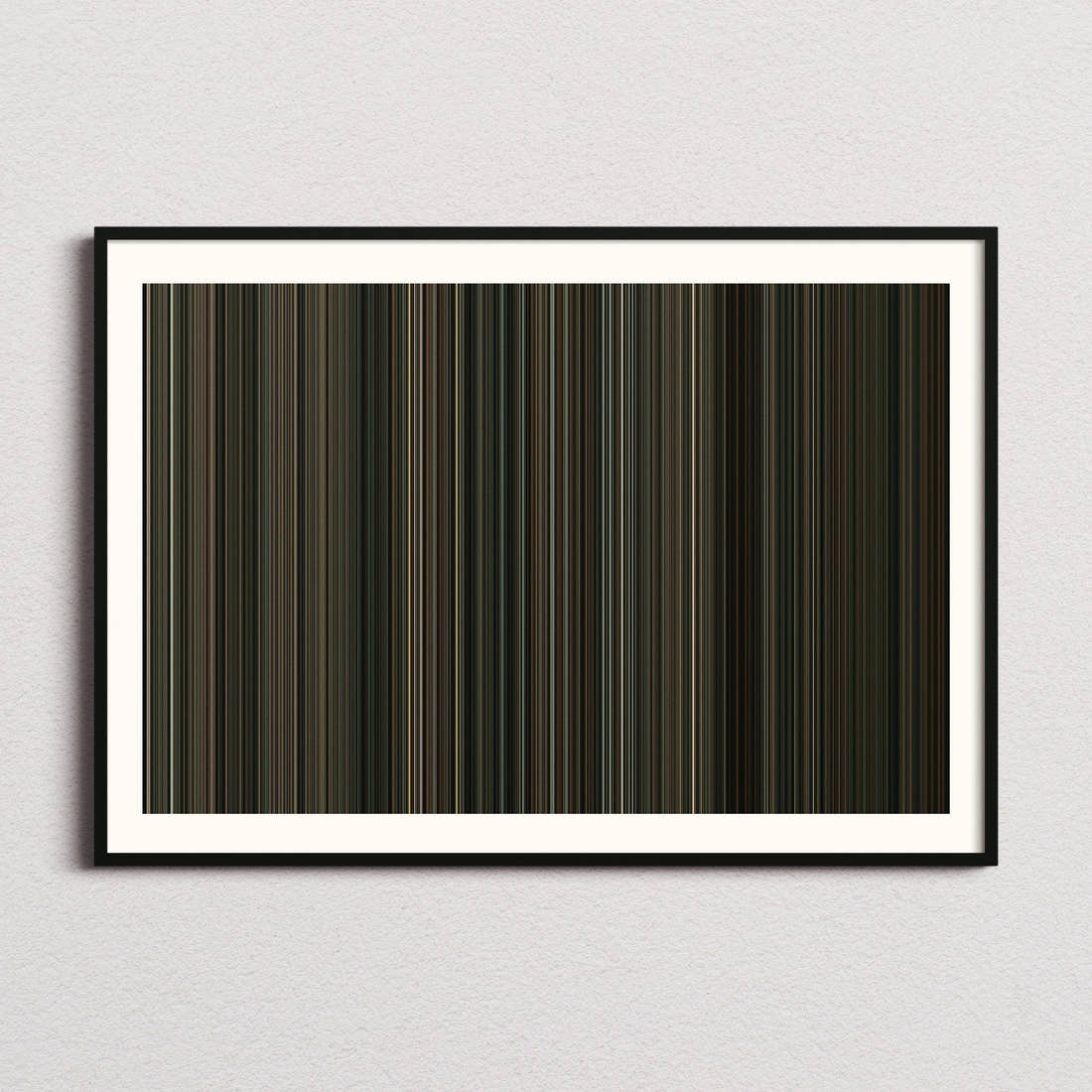 The Invite Movie Barcode Poster - Barcode Only