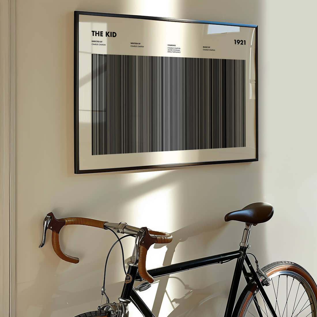 The Kid Movie Barcode Poster