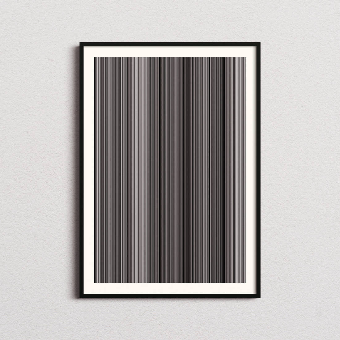 The Kid Movie Barcode Poster - Barcode Only