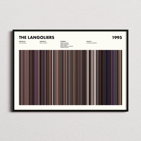 The Langoliers Movie Barcode Poster