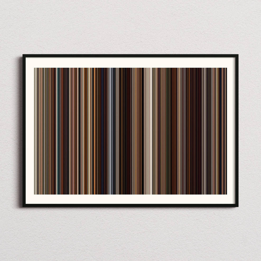 The Last Black Man In San Francisco Movie Barcode Poster - Barcode Only
