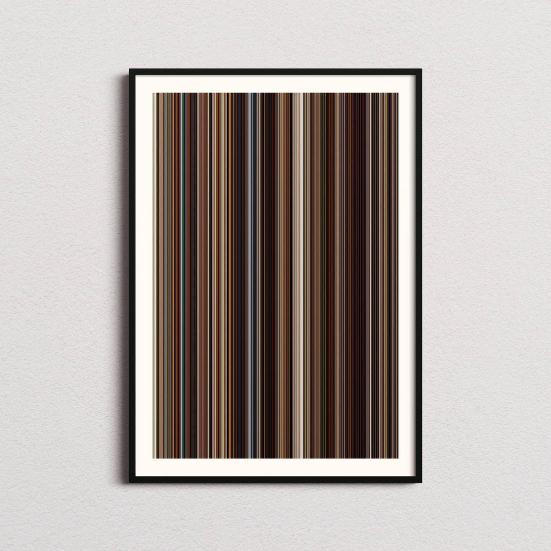 The Last Black Man in San Francisco Movie Barcode Poster - Barcode Only