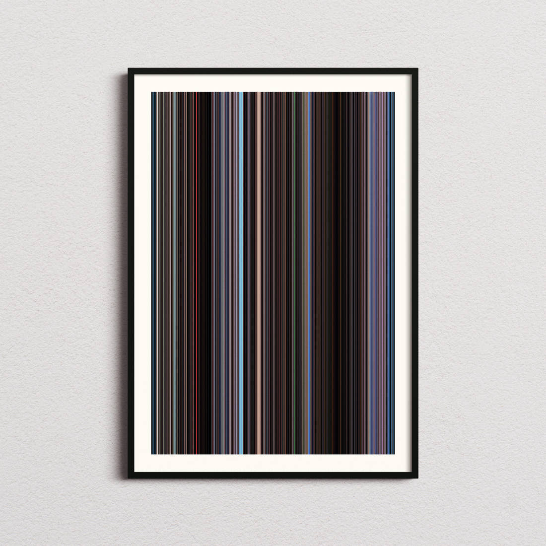 The Last Starfighter Movie Barcode Poster - Barcode Only