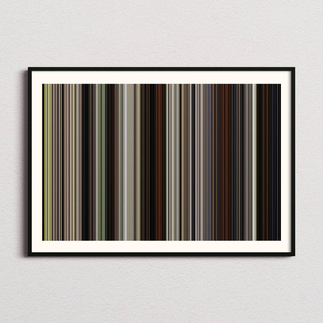 The Little Hours Movie Barcode Poster - Barcode Only