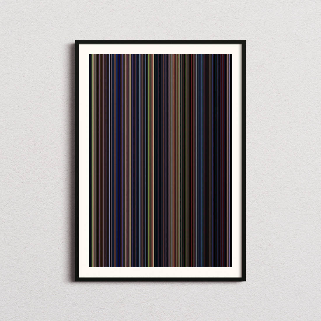 The Little Vampire Movie Barcode Poster - Barcode Only