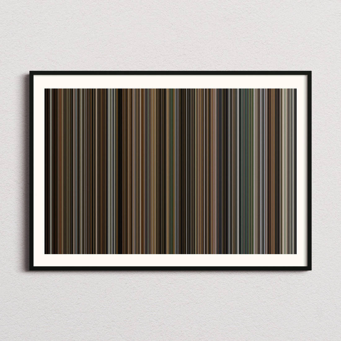 The Lives of Others Movie Barcode Poster - Barcode Only