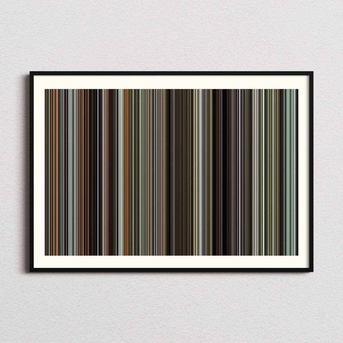 The Lobster Movie Barcode Poster - Barcode Only