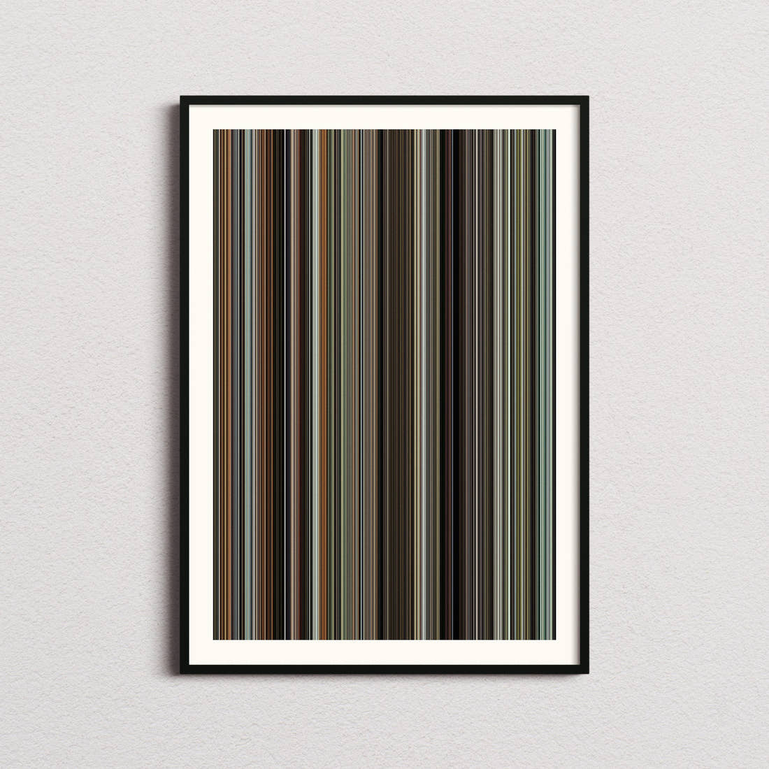 The Lobster Movie Barcode Poster - Barcode Only