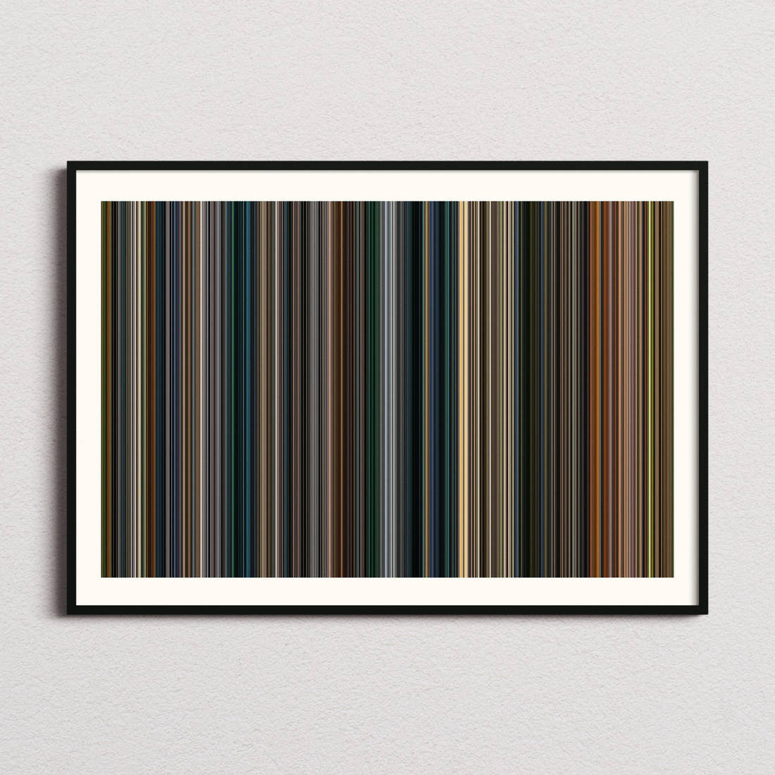 The Lord of the Rings: The Return of the King Movie Barcode Poster - Barcode Only