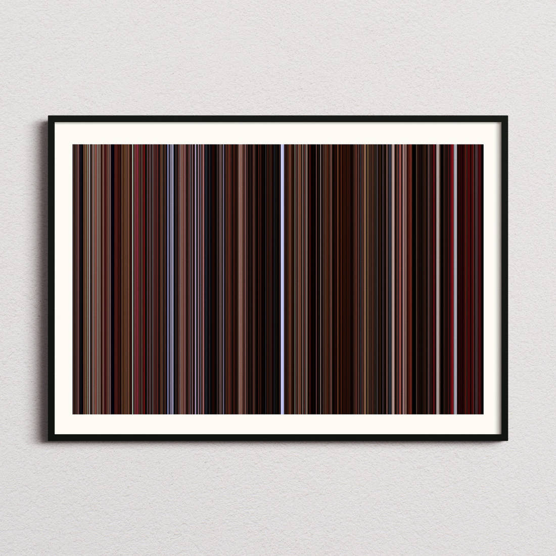 The Lost Boys Movie Barcode Poster - Barcode Only